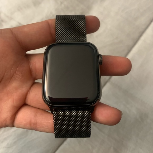 AppleWatch Series 6 stainless steel graphite44mm